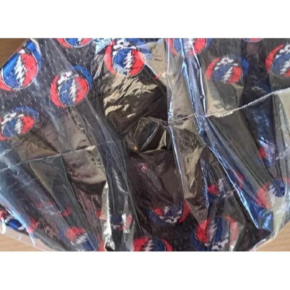 New Steal Your Face Grateful Dead Bucket Hat Adult Sun Summer One Size Skull NIP - Picture 3 of 3